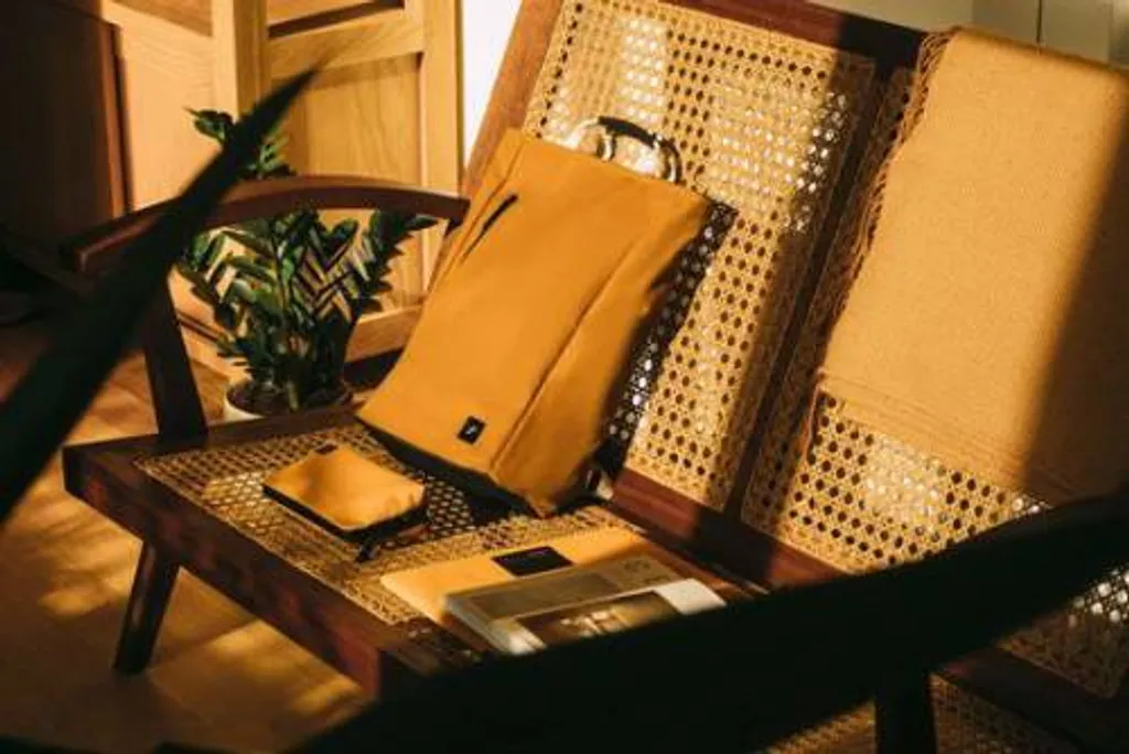Native Union W.F.A Backpack Durable Jaune Moutarde Finition Recyclée - 4