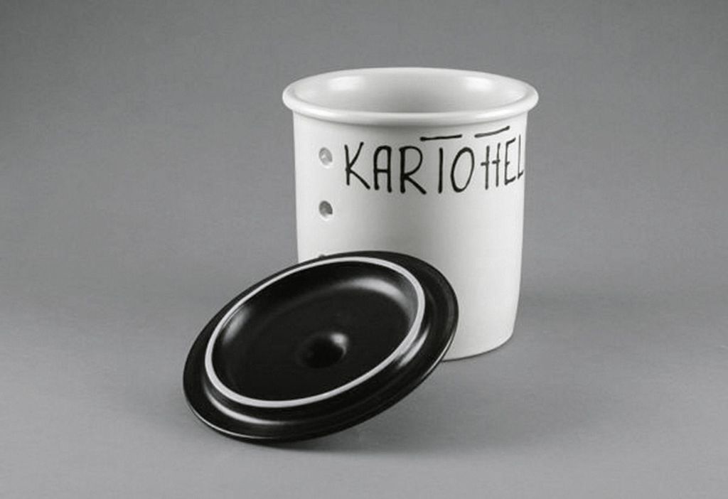 Kartoffeltopf Elfe mit Schrift 3l