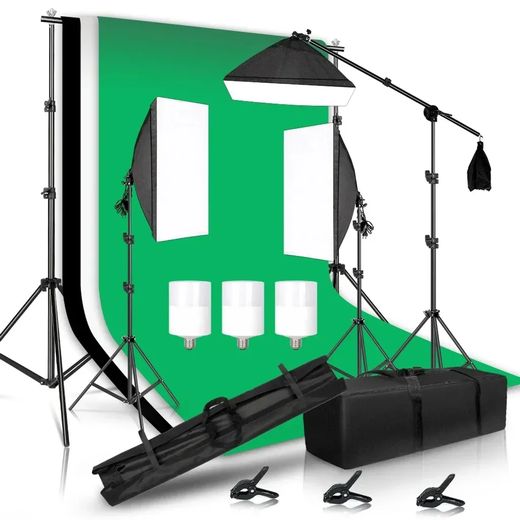 Évitez les Ombres Portées avec le Kit Studio Photo 35 et Support de Fond