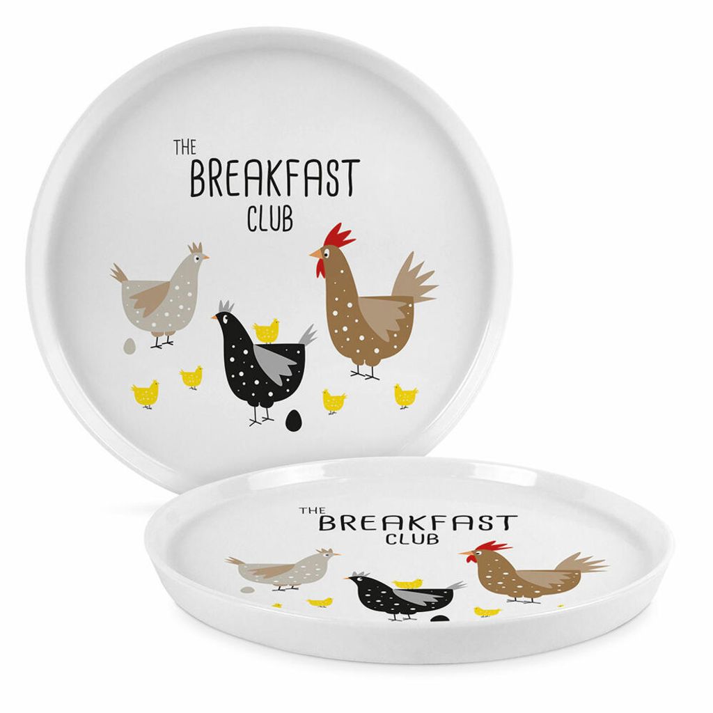 PPD Breakfast Club Trend Plate 21, Teller, Frühstücksteller, Kuchenteller, New Bone China, Ø 21 cm, 604341