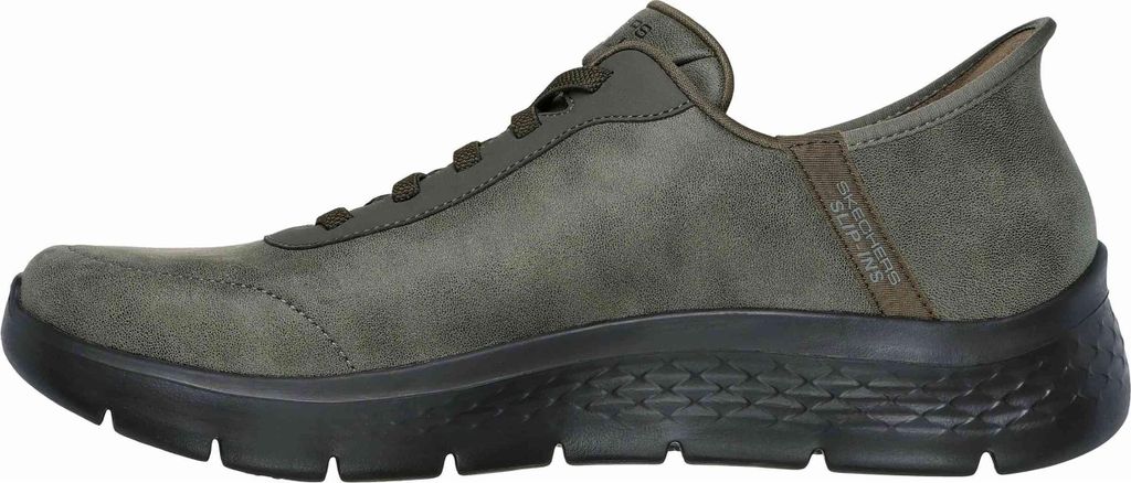 Skechers Sneakers 216326-OLV in Olive Textile color size 43 Image du produit 