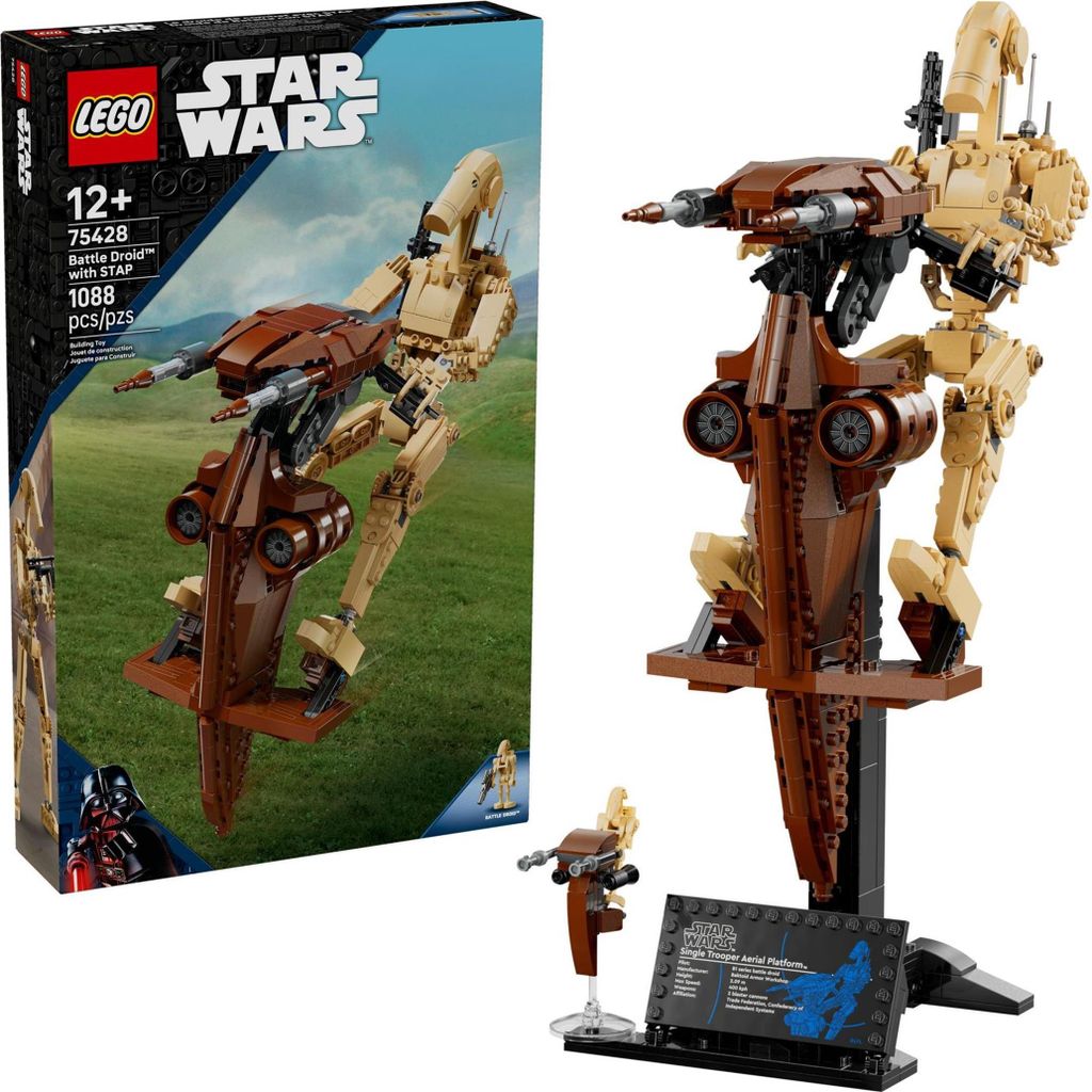 LEGO Star Wars Kampfdroide mit STAP, Bausatz, 12 Jahr(e), Produktbild 
