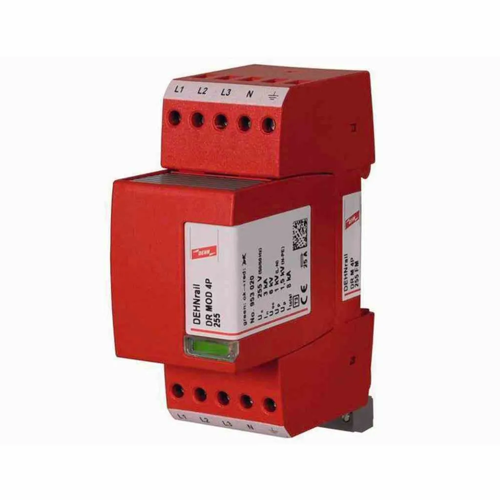 DEHN Protection Surtension 4p Modulaire - Haute Capacité de Décharge