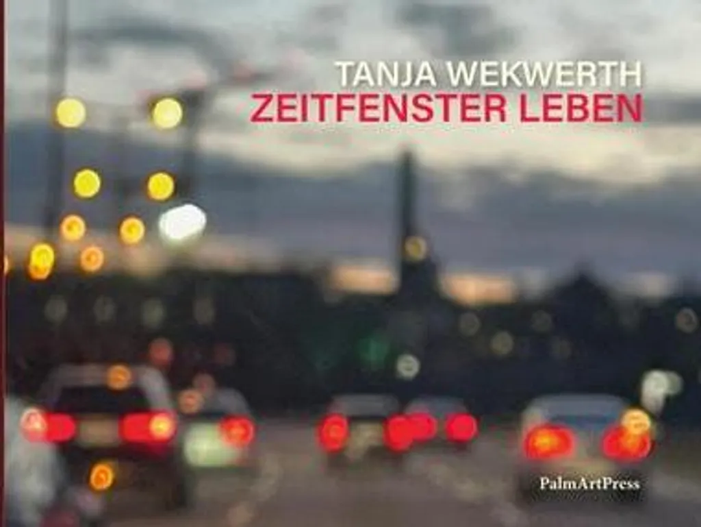 Horloge Murale Zeitfenster Leben en Verre Trempé pour Salon Moderne