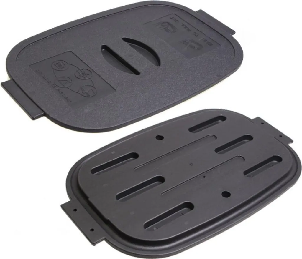 Équipement camping pliable 37L - Seau de rangement pour la pêche
