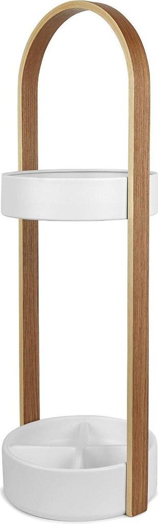 Umbra Hub Schirmständer, Schirm Ständer, Regenschirmständer, Metall, Weiß, 68 cm, 320240-668