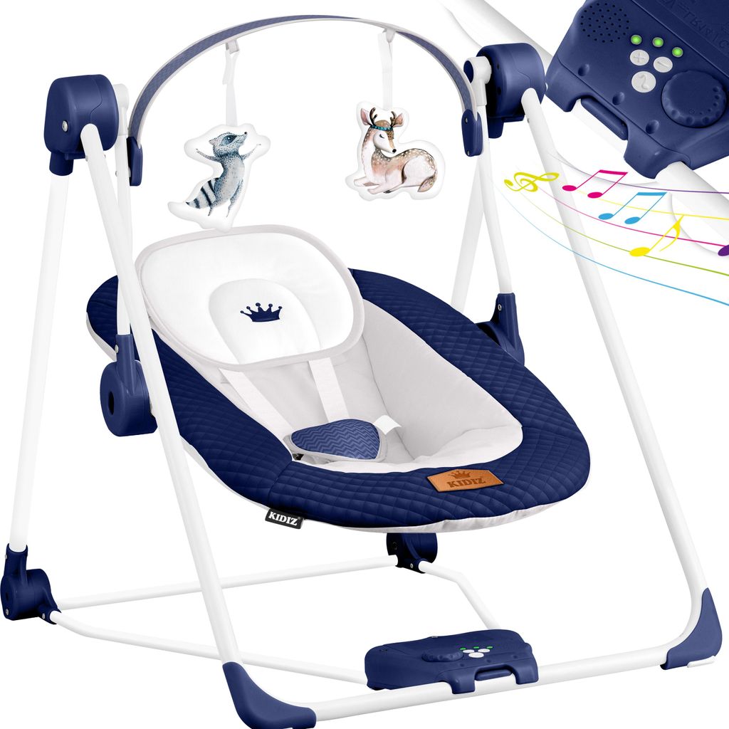 KIDIZ® Babywippe Babyschaukel mit 5 Produktbild 