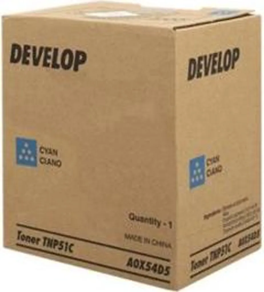 Cartouche de Toner Cyan TNP51C - Develop Original A0X54D5 - 2