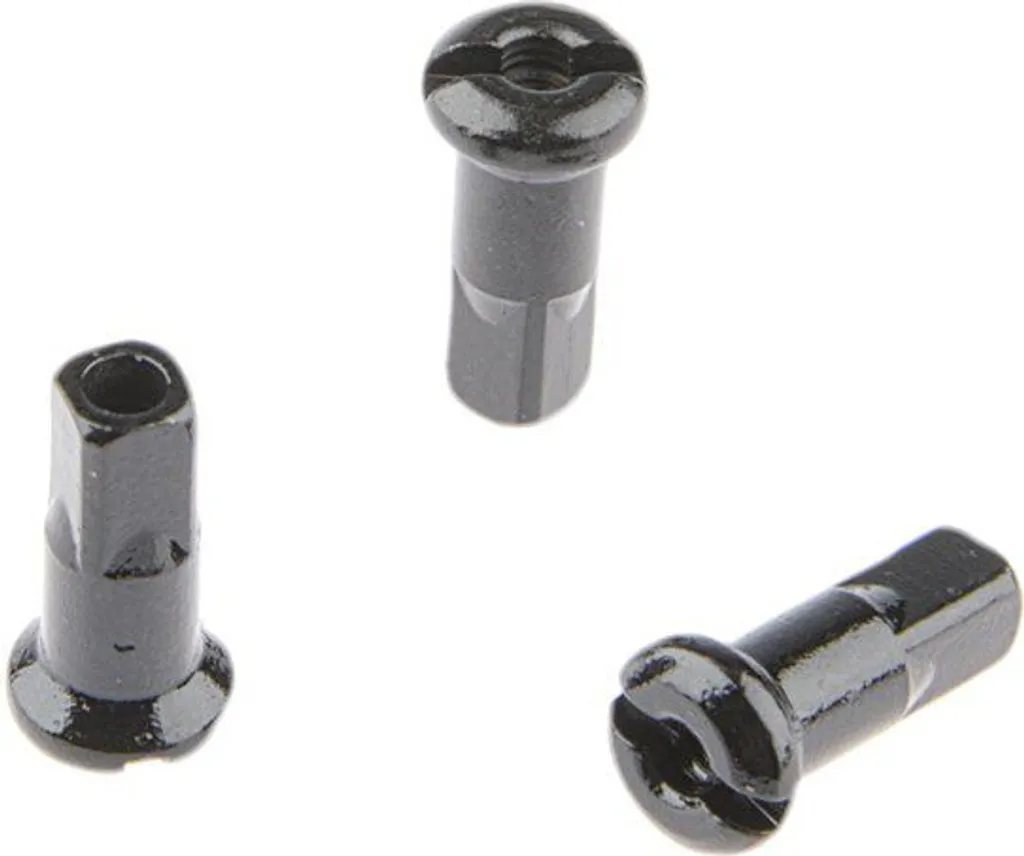 Écrou de rayon Alpina 13g noir P144 haute résistance pour cyclisme