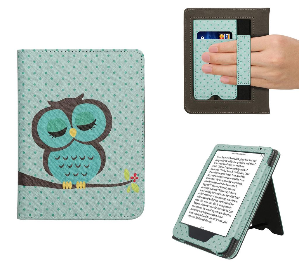 kwmobile Flip Cover compatible avec Kobo Clara BW / Clara Image du produit 