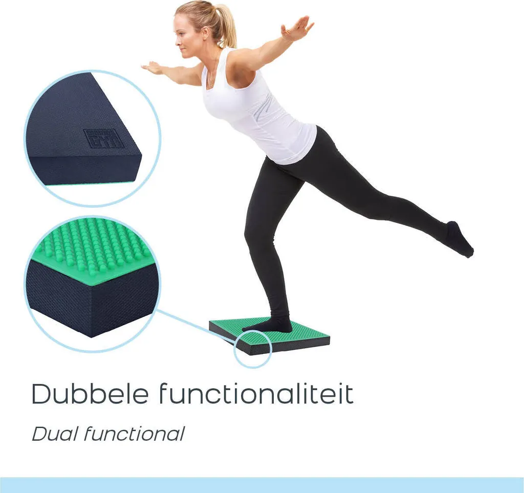 Coussin d'assise active pour mal de dos et exercices d'équilibre gym