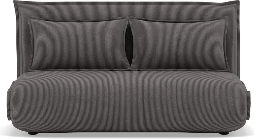 Optimisez votre espace avec la banquette clic-clac Candice velours gris