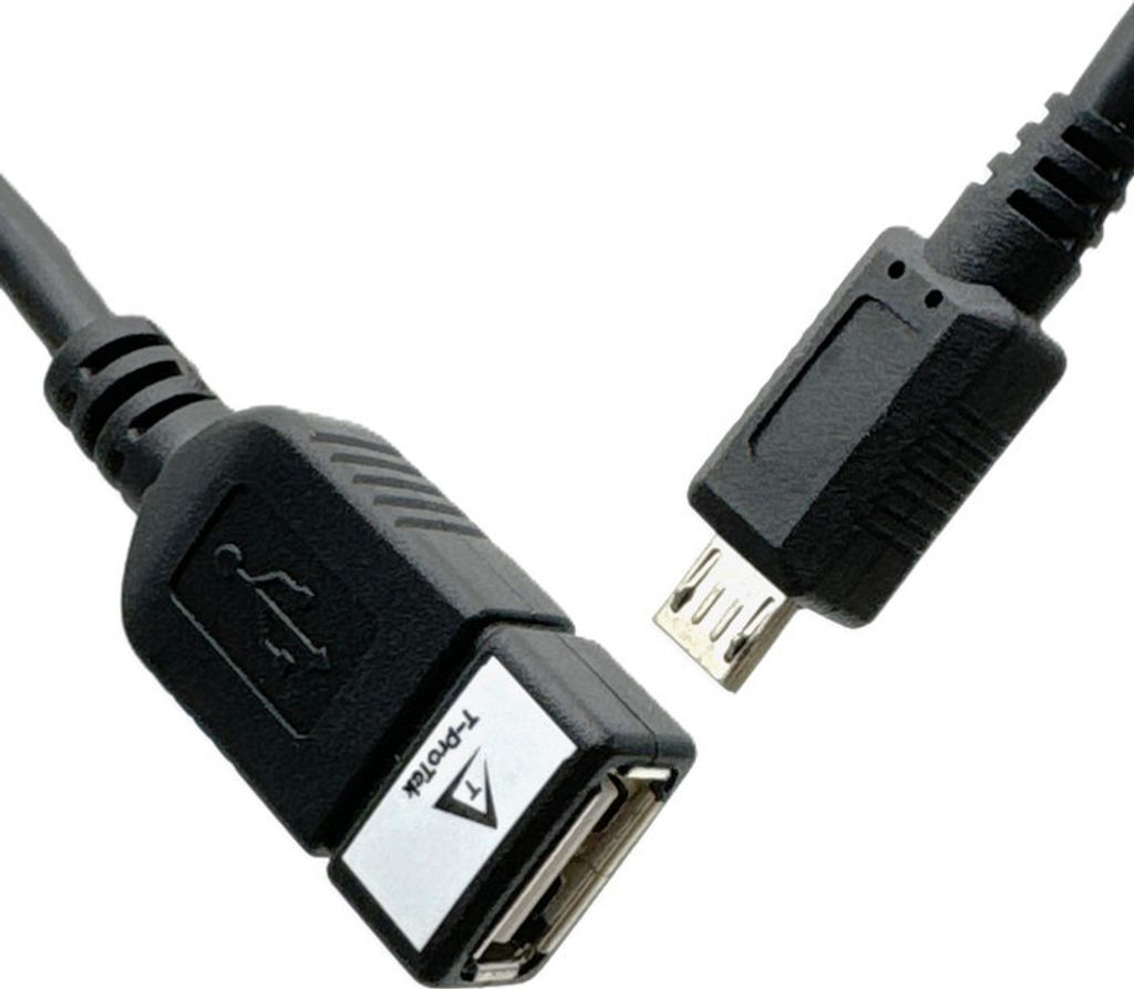 OTG Micro Kabel Adapter USB Host Datenübertragung Datenkabel kompatibel für Sony Xperia Z, Miro ST23i