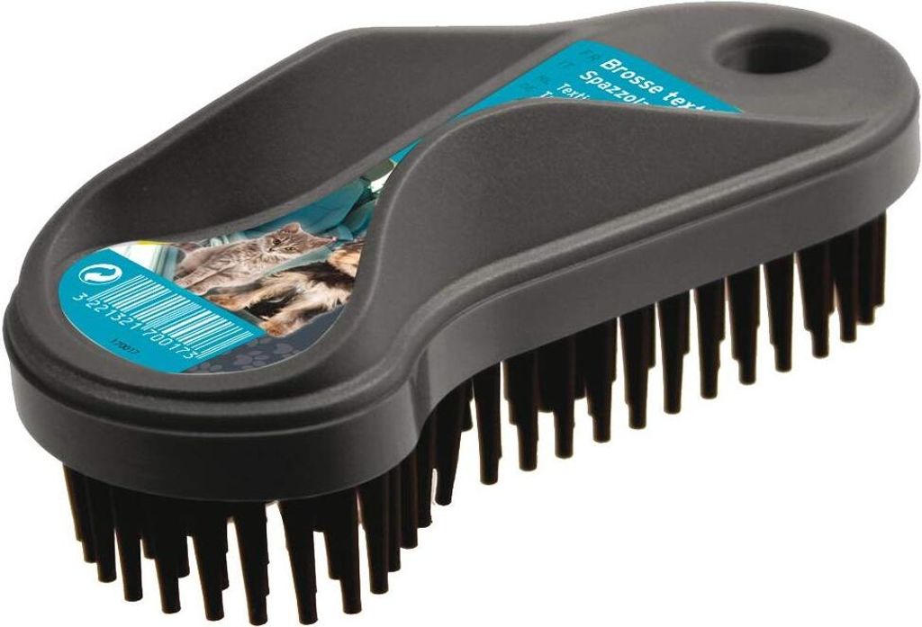 Animals&Car 170017, Pinsel, Grau, Kunststoff, Gummi