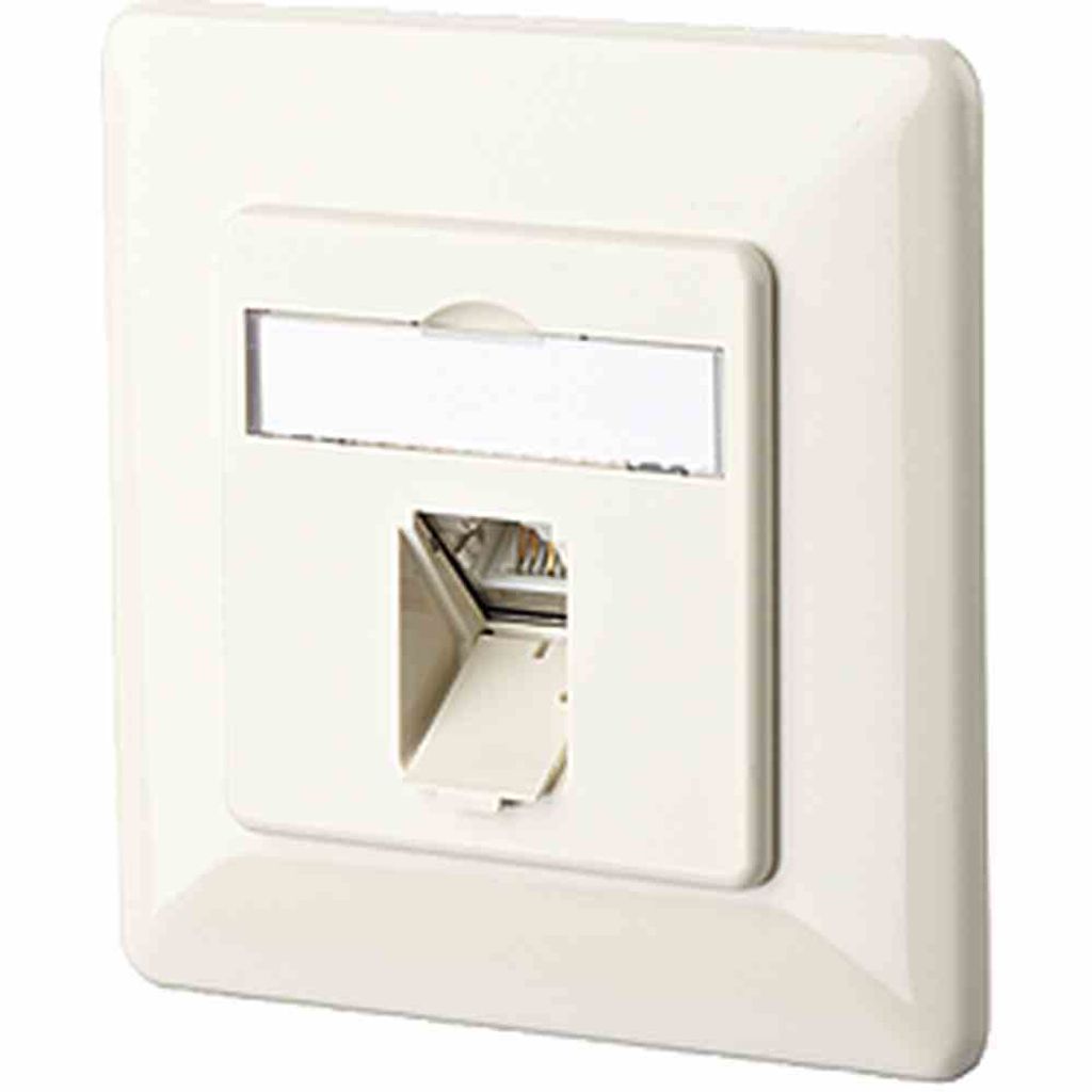 METZ CONNECT E-DAT C6 1 Port UP reinweiß