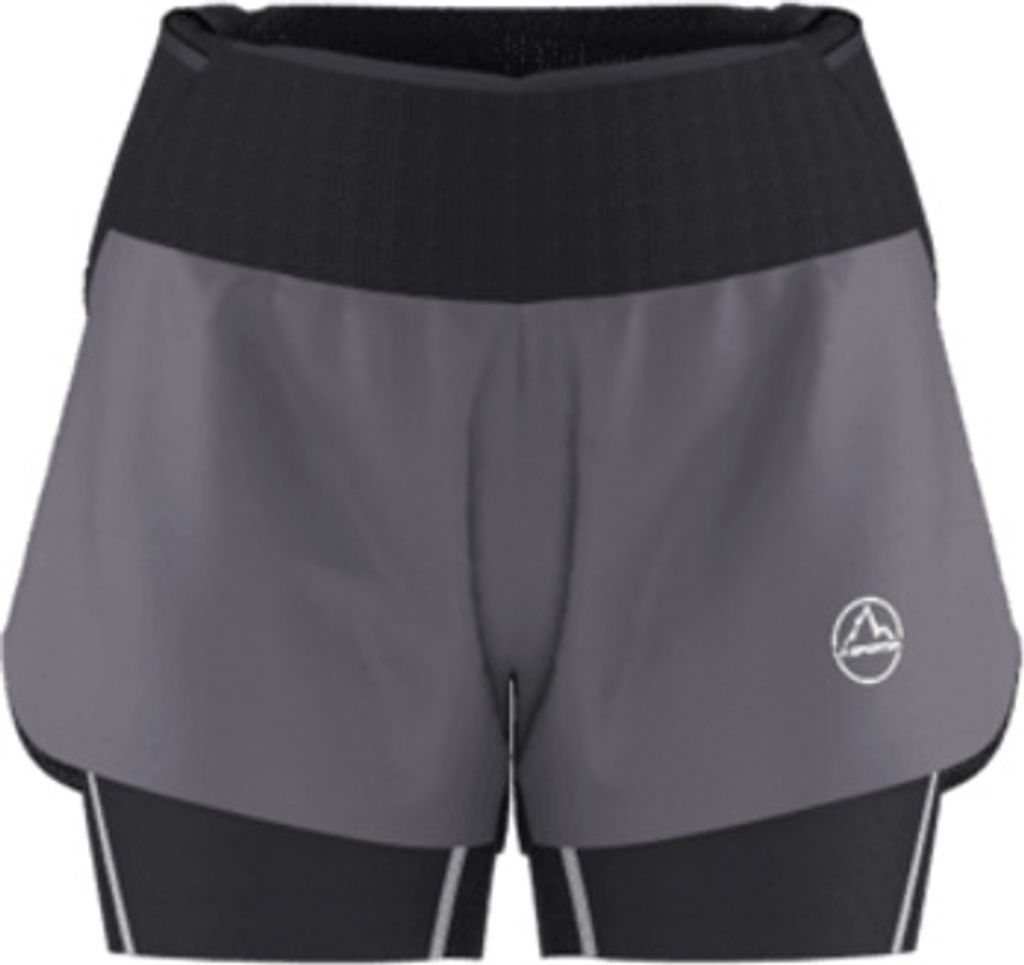 Ultra Distance Shorts W, Mountain Running, Woman, Shorts, G19W04 Onyx/Chalk, XS - La Sportiva