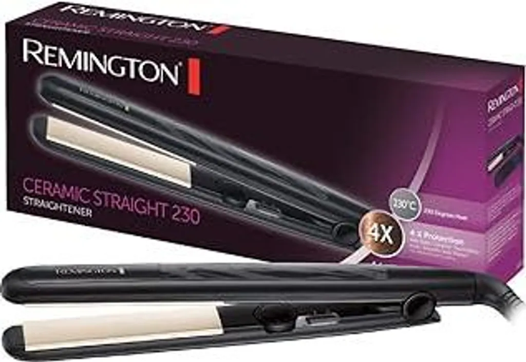 Stile Impeccabile con Remington S3500 | Capelli Lucidi e Protetti