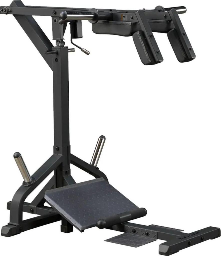 Body-Solid GSCL360B Kniebeugenmaschine mit Hebelarm – Schwarz