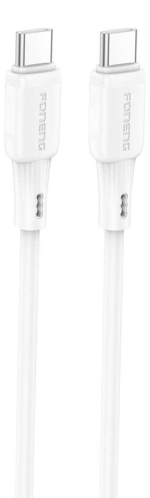 BOT USB-C-zu-USB-C-Kabel, 1 m, weiß, 100 W