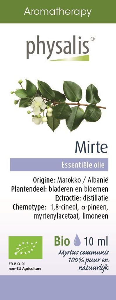 ÄTHERISCHES MYRTENÖL (MYRTLE) BIO 10 ml - PHYSALIS