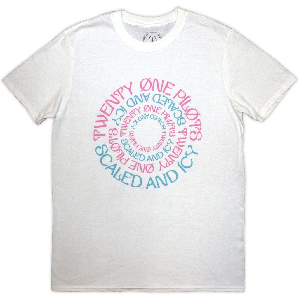 Twenty One Pilots Circular White M T-Shirt Produktbild 