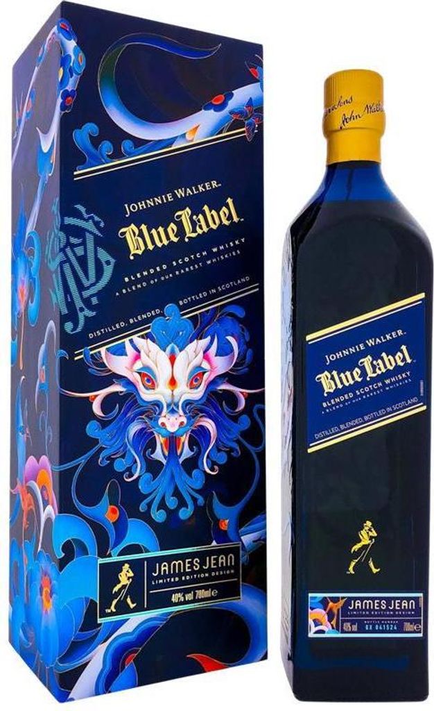 Johnnie Walker Blue Label LUNAR New Year Edition 2023 + Box Produktbild 