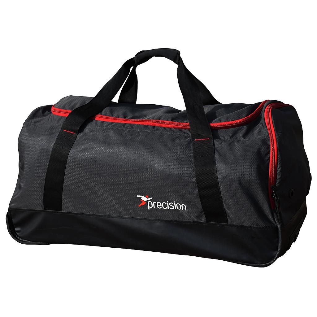 Precision Sporttasche Trolley Pro HX 105 Liter Schwarz Rot mit Rollen