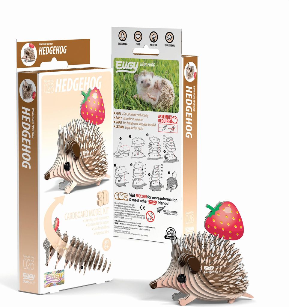 Eugy Hedgehog, 24 Stück(e), Tiere, 6 Jahr(e) Produktbild 