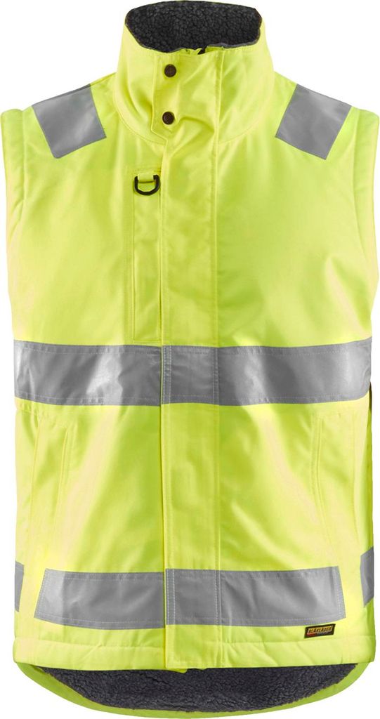 Blakläder High Vis Winterweste 3870 1900 in zwei Farben, Farbe:gelb, Größe:4XL