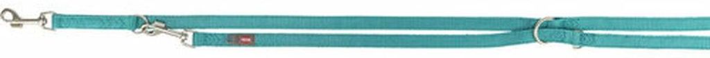 Verstellbare Hundeleine Trixie Premium Hellblau