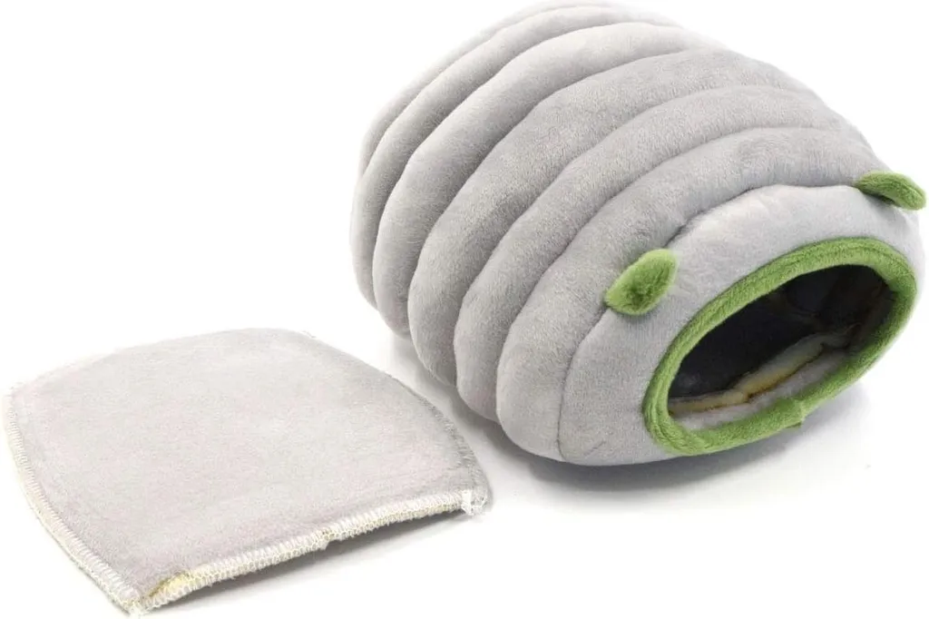 Lit nid chaud avec tapis amovible et base antidérapante pour animal
