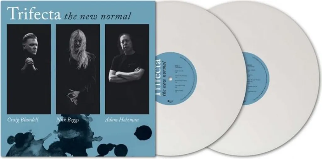 Vinyle Blanc Trifecta The New Normal pour Platine Hi-Fi Edition Rare