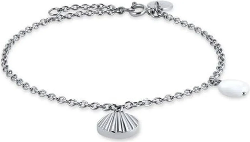 Rosefield JSPBRS-J164: Bracciale Donna in Acciaio Silver 16-20cm