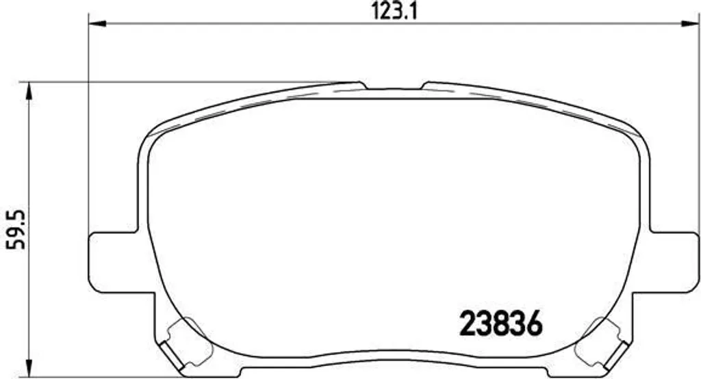 Finis les sifflements de frein sur Avensis Verso avec Brembo P83061