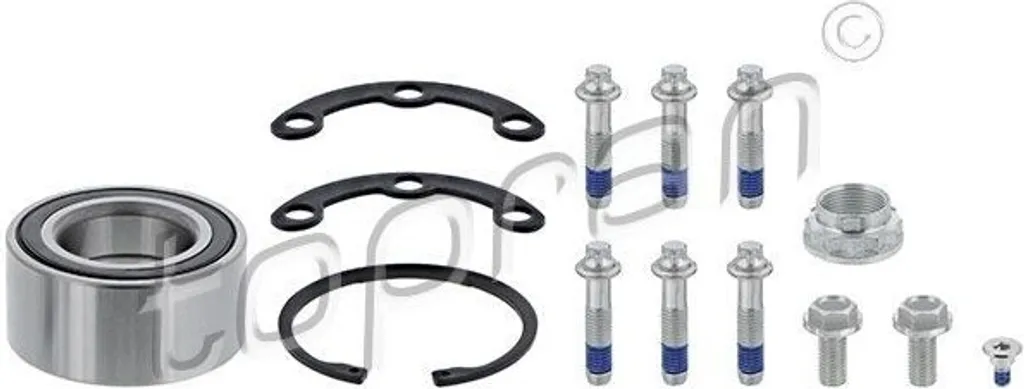 Supprimer le Bruit de Roue Arrière Mercedes avec Roulement TOPRAN 401 167