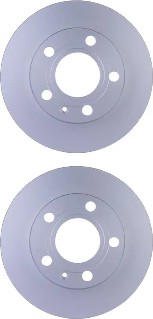 2 Disques de Frein Arrière HELLA pour AUDI 80 B4 Avant - Haute Qualité