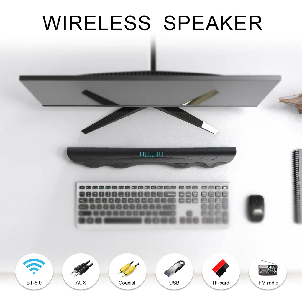 Haut-parleur Bluetooth BS-21 Multi-modes avec Lecteur USB et Carte TF