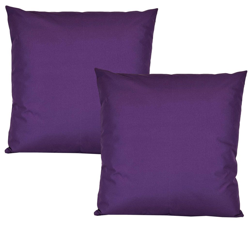 JACK 2er Set 50x50cm Outdoor Kissenhülle Kissenbezug Produktbild 