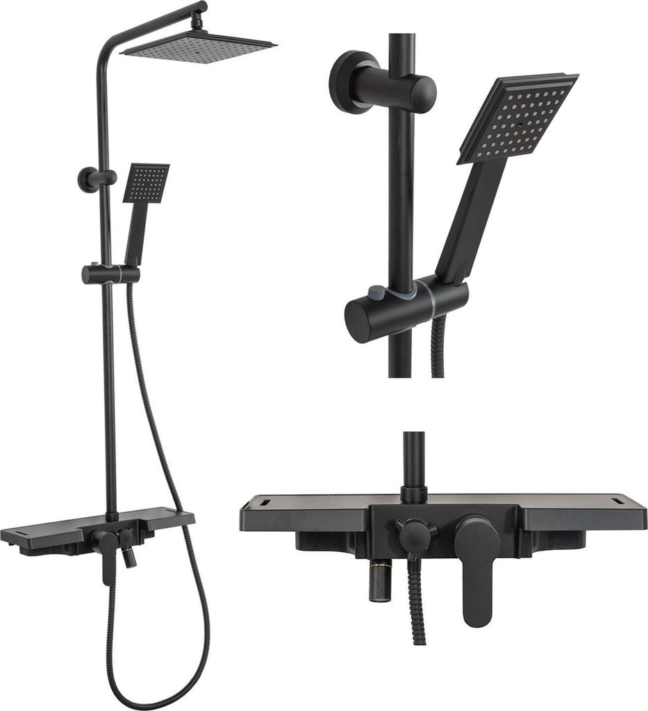 Sprchový set Rea BRAVO Black Obrázok produktu 