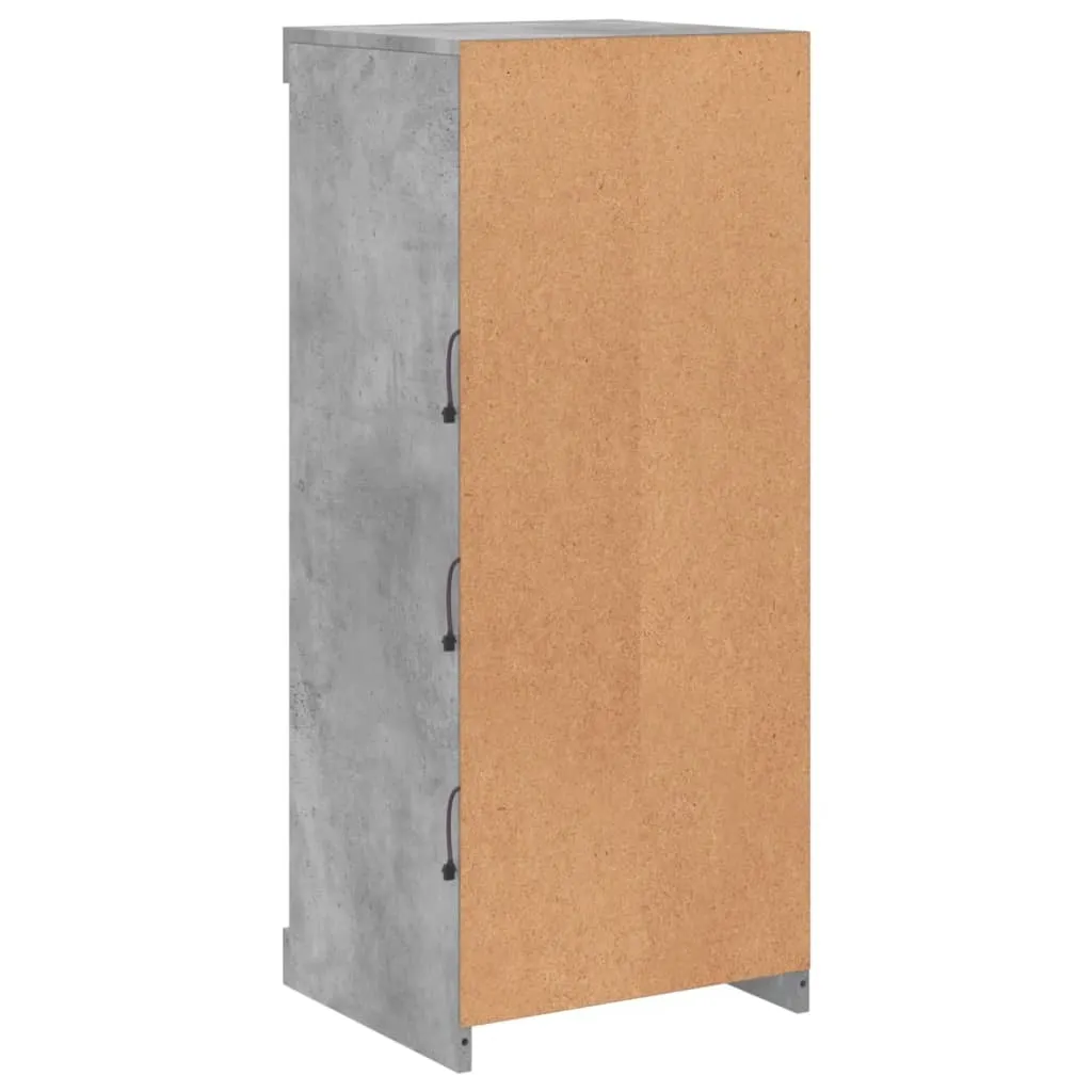 Credenza Maison Exclusive LED Grigio Cemento - Illumina la tua Casa - 8