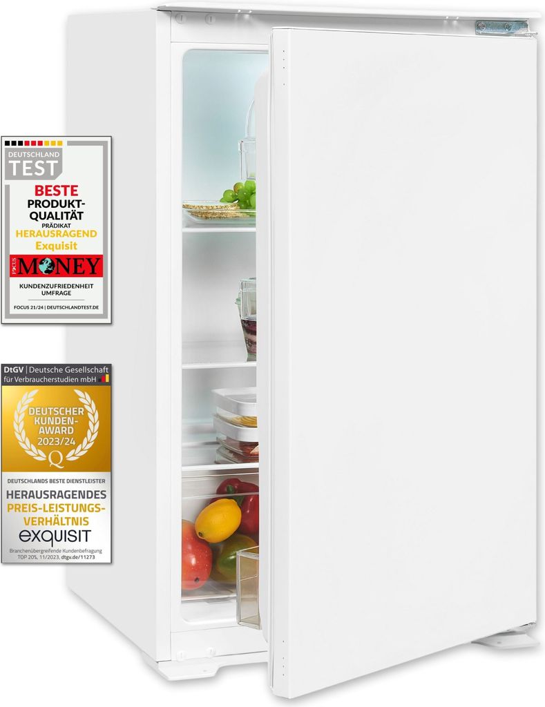 Exquisit Einbau Vollraumkühlschrank EKS131-V-040F | Produktbild 