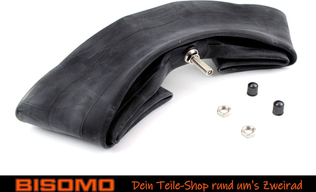 Schlauch 3.00 - 3.50 x 10 Zoll TR4 Autoventil gerade für Kinderwagen, Roller, Anhänger, Fahrrad, Kinderfahrrad, Scooter von Vee Rubber