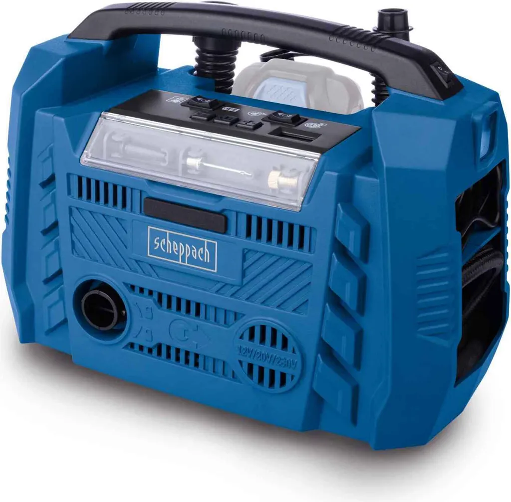 Compresseur hybride Scheppach Airforce 6 | 20V IXES 10,3 bar 230V
