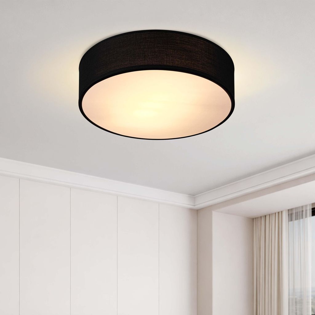 MONZANA® Plafonnier moderne 40W rond 30 cm 1 flamme E27 Image du produit 