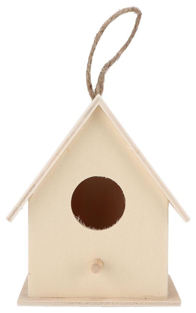 Innovatives Vogelhaus aus Holz – natürlich, sicher und langlebig – kleines DIY-Vogelhaus aus Holz