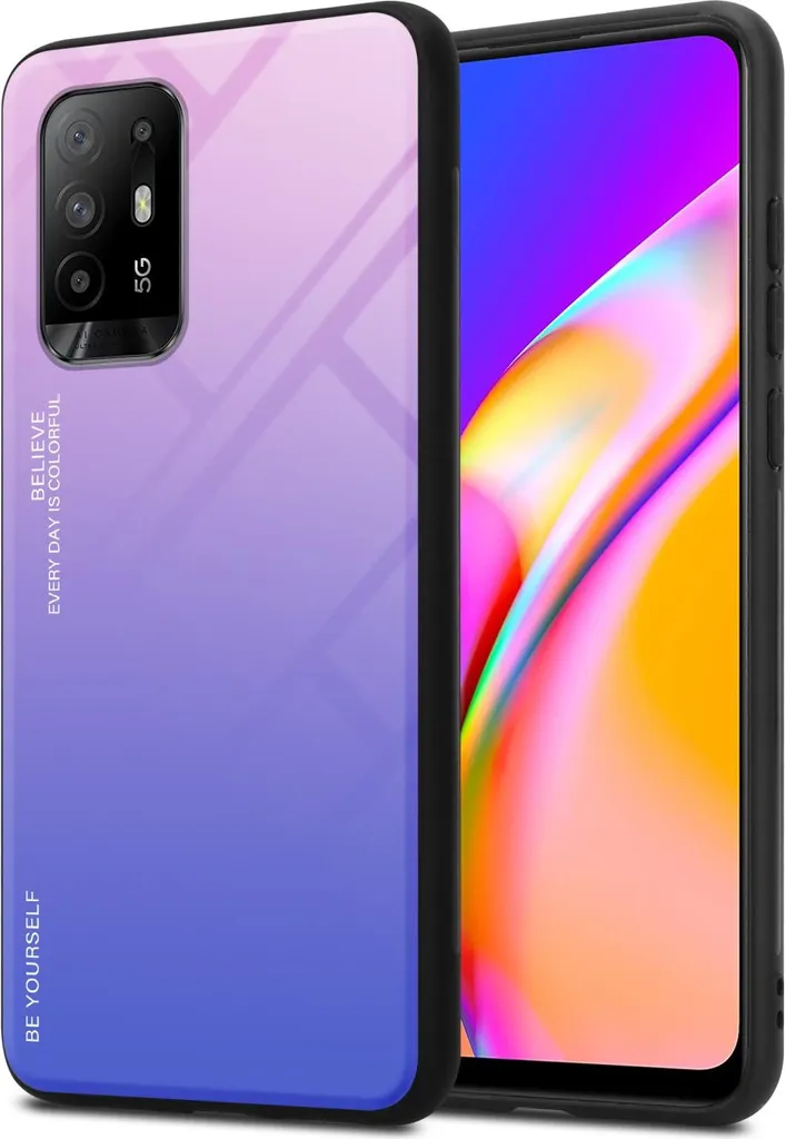 Offerta Cover Oppo A94 5G Cadorabo - Custodia Protettiva Vetro 9H