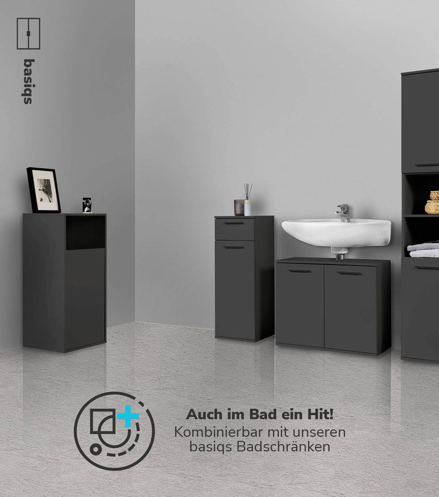 mokebo® Wäscheschrank in Weiß 'Der Wäschehüter', Produktbild 7