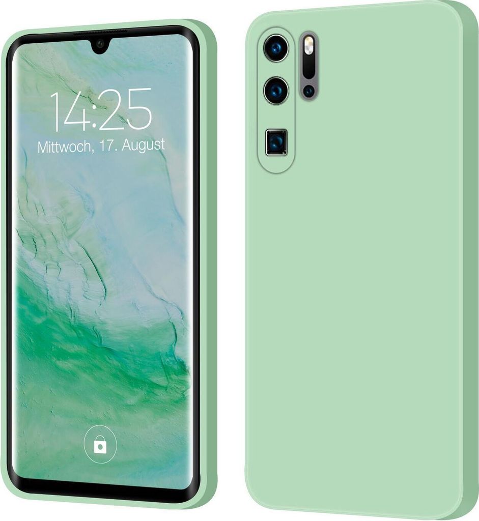 Hülle für Huawei P30 Pro Case Cover Bumper Silikon Softgrip Produktbild 