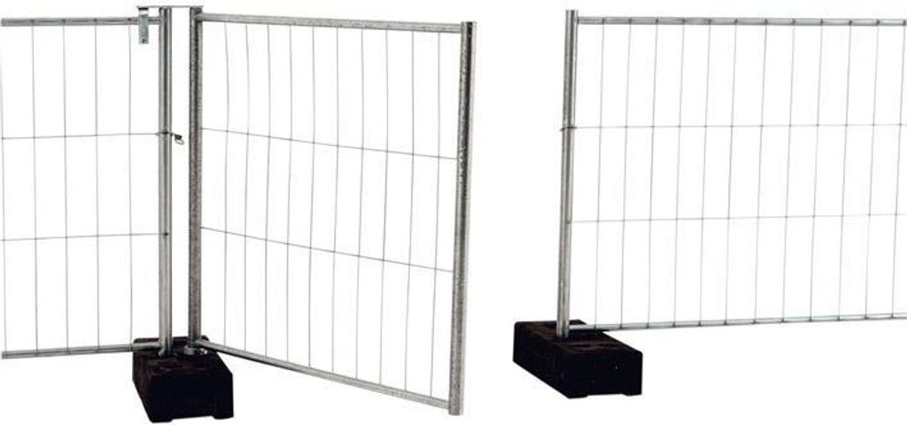 Schake Mobilzaun Standard Torelement 1,2x1,2m