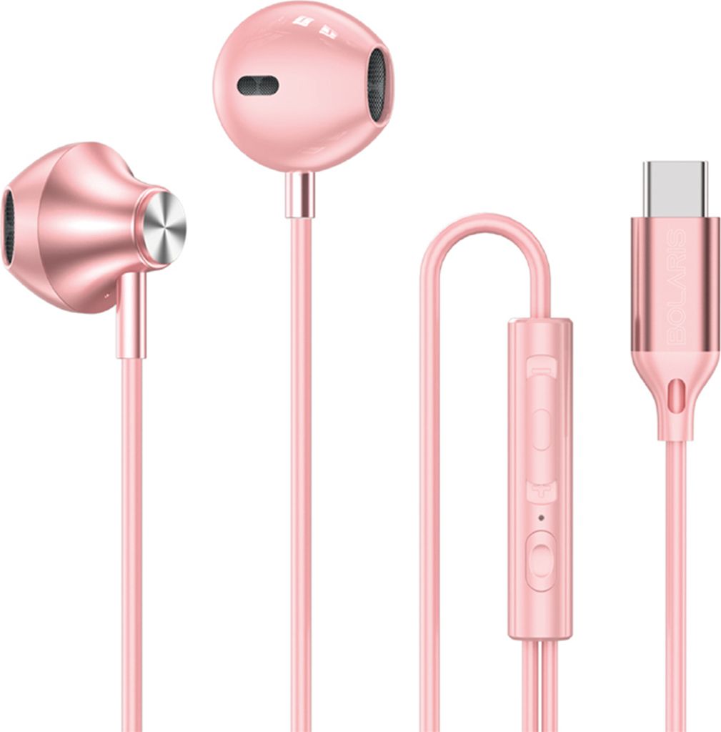 Bolaris, Semi sluchátka do uší USB-C s dálkovým ovládáním, Obrázek produktu 